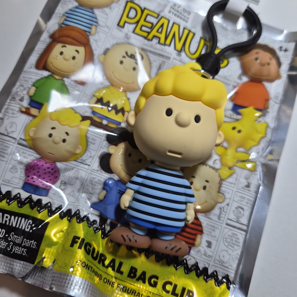 PEANUTS "LINUS" BAG CLIP